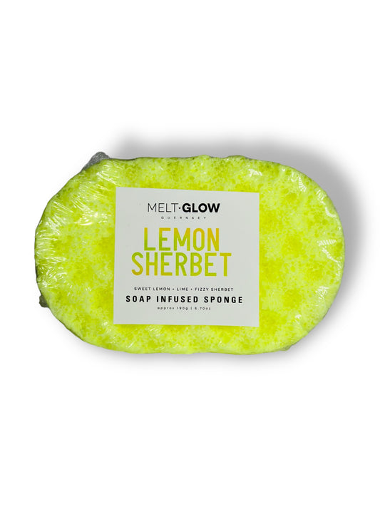 Lemon Sherbet | Soap Infused Sponge